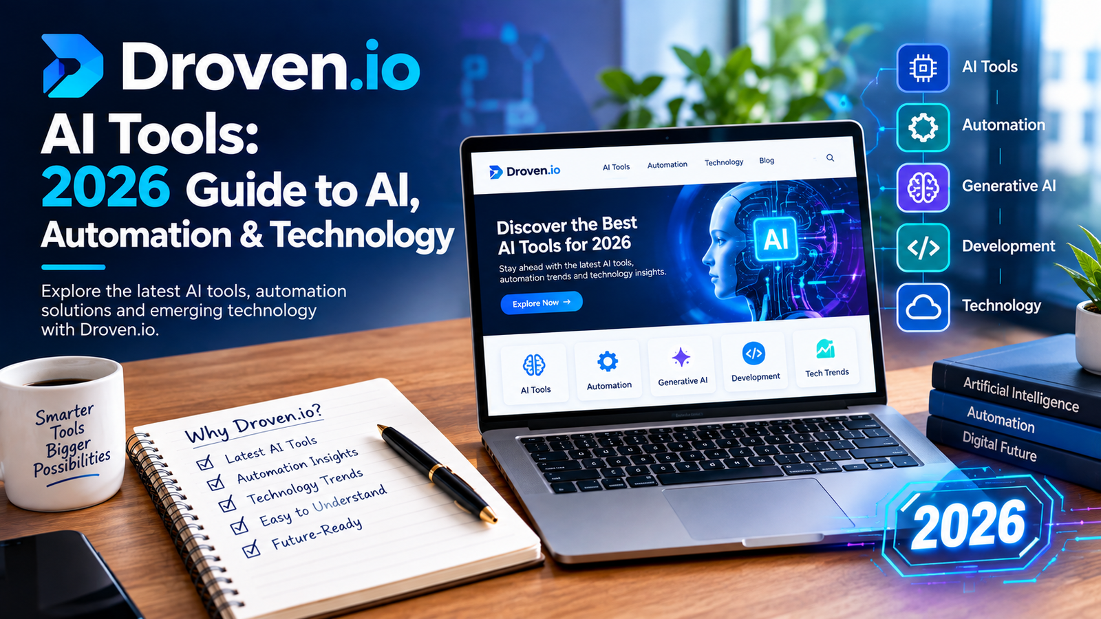 Droven.io AI Tools: 2026 Guide to AI, Automation & Technology