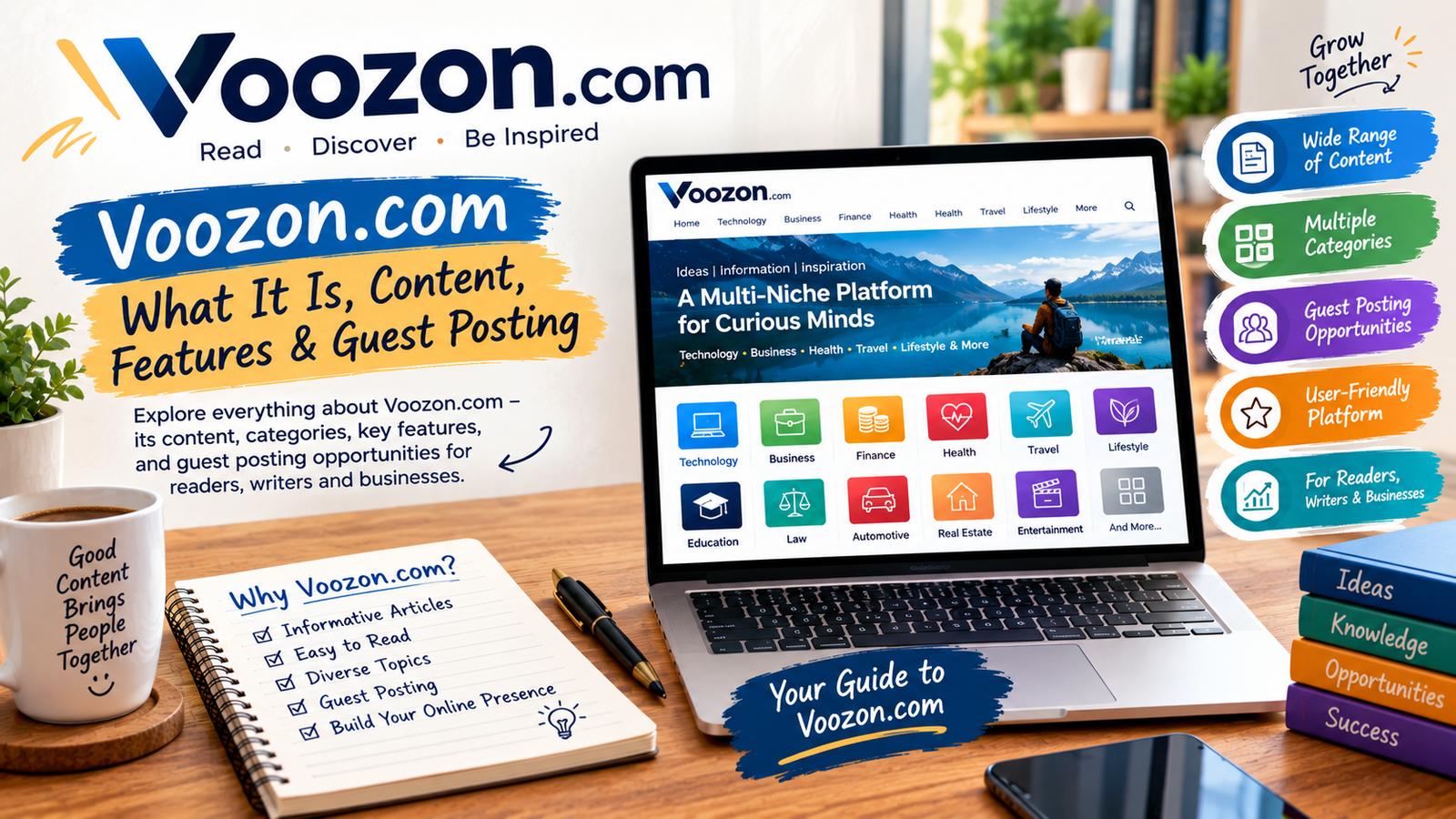Voozon.com | What It Is, Content, Features & Guest Posting