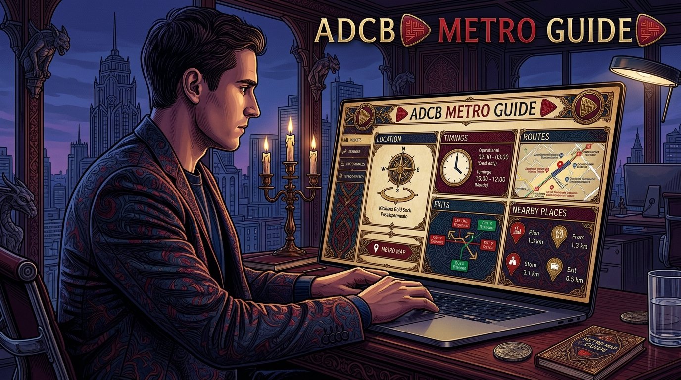 ADCB Metro | Location, Timings, Routes, Exits & Nearby Places