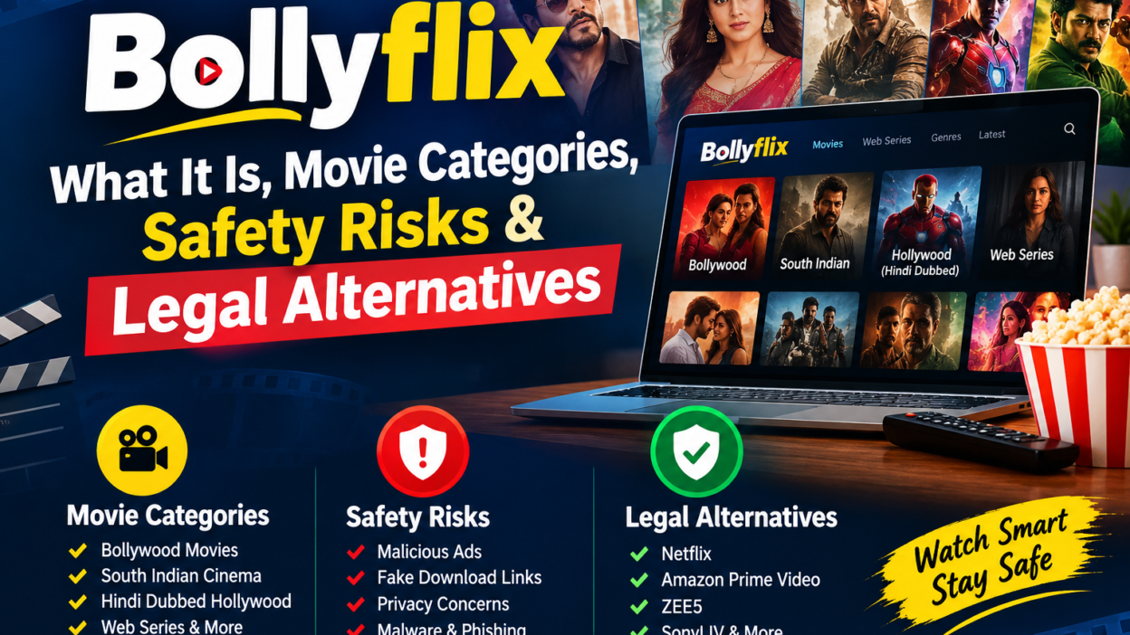Bollyflix: What It Is, Movie Categories, Safety Risks & Legal Alternatives
